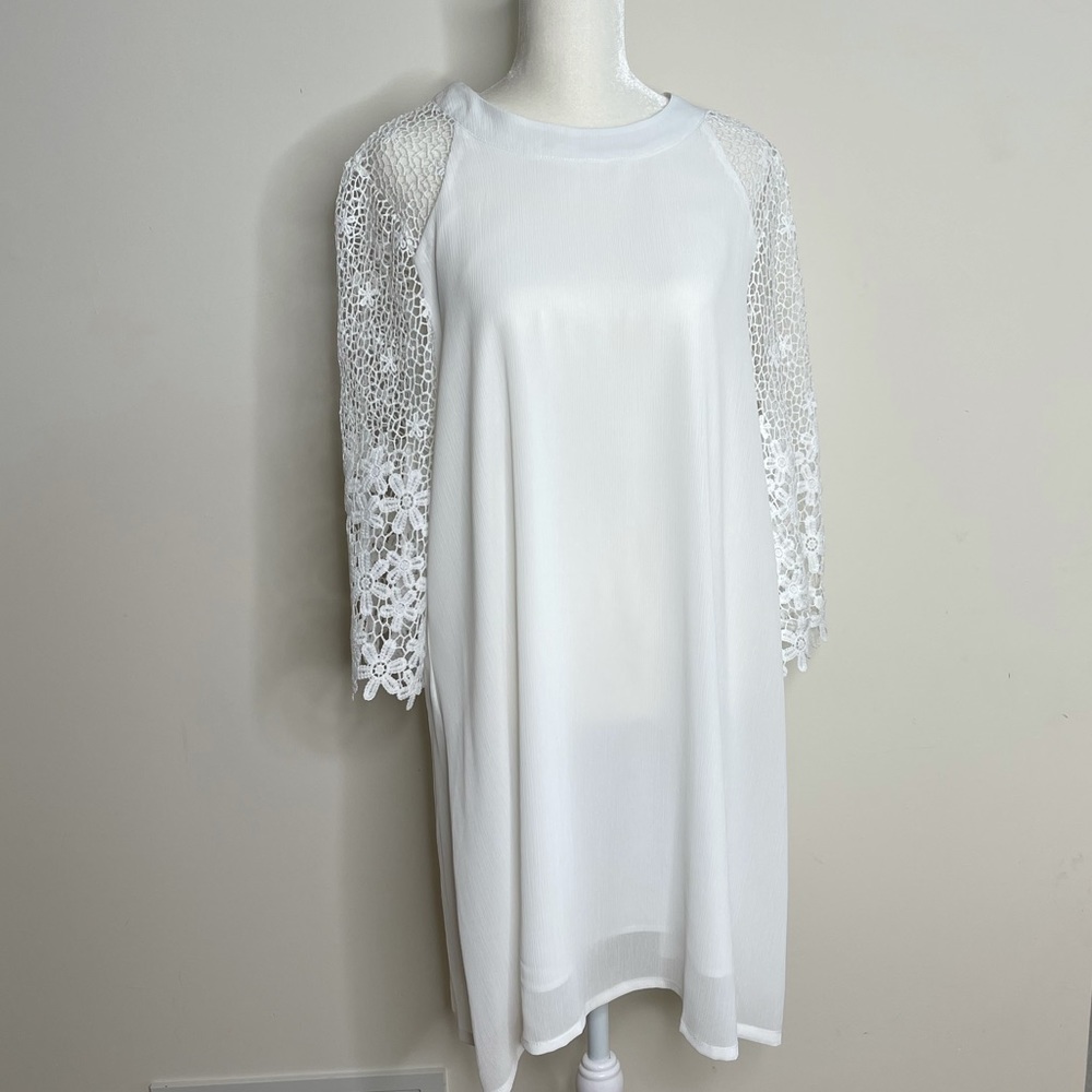 Twink Lady Summer White Lace Dress